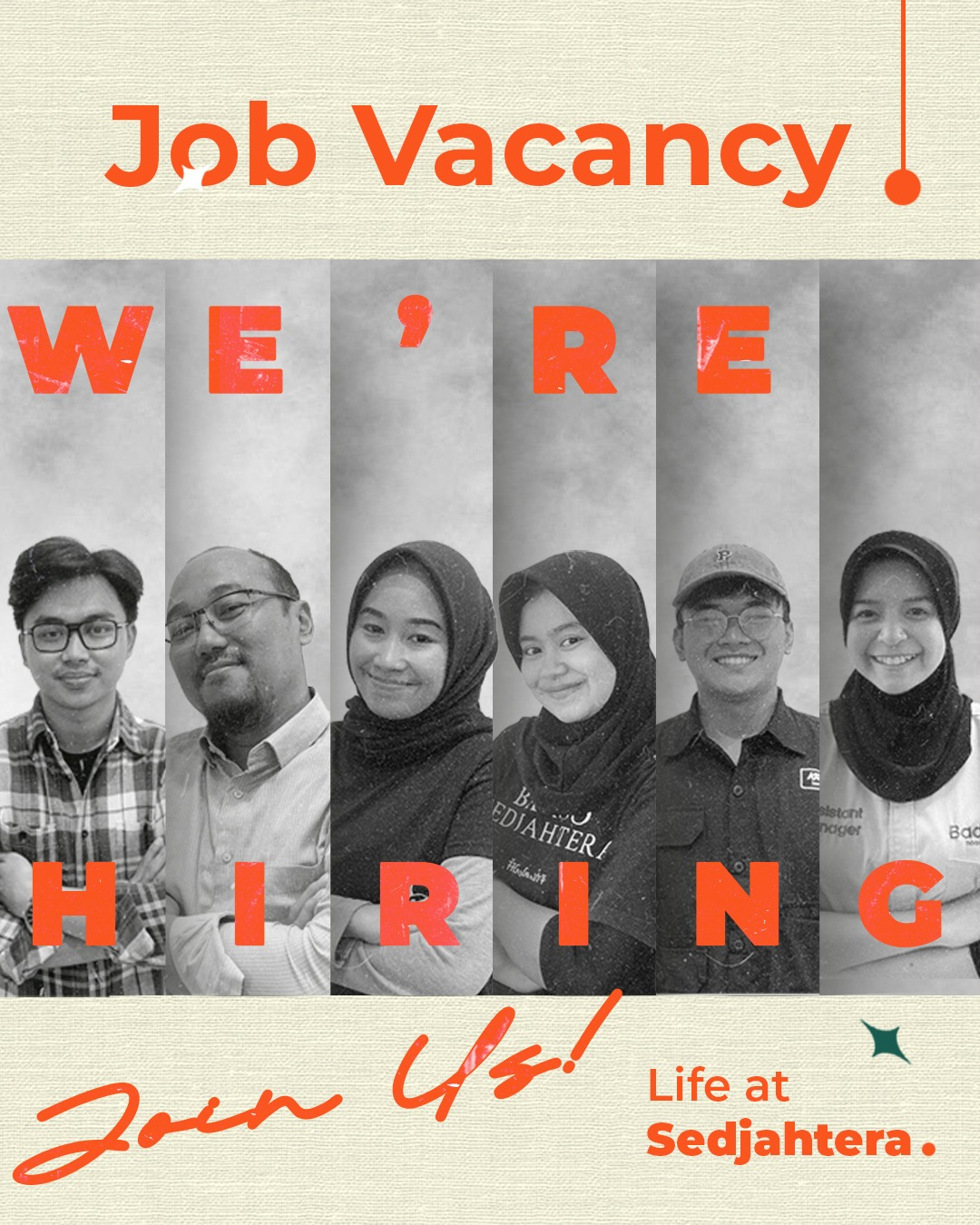 We are hiring
